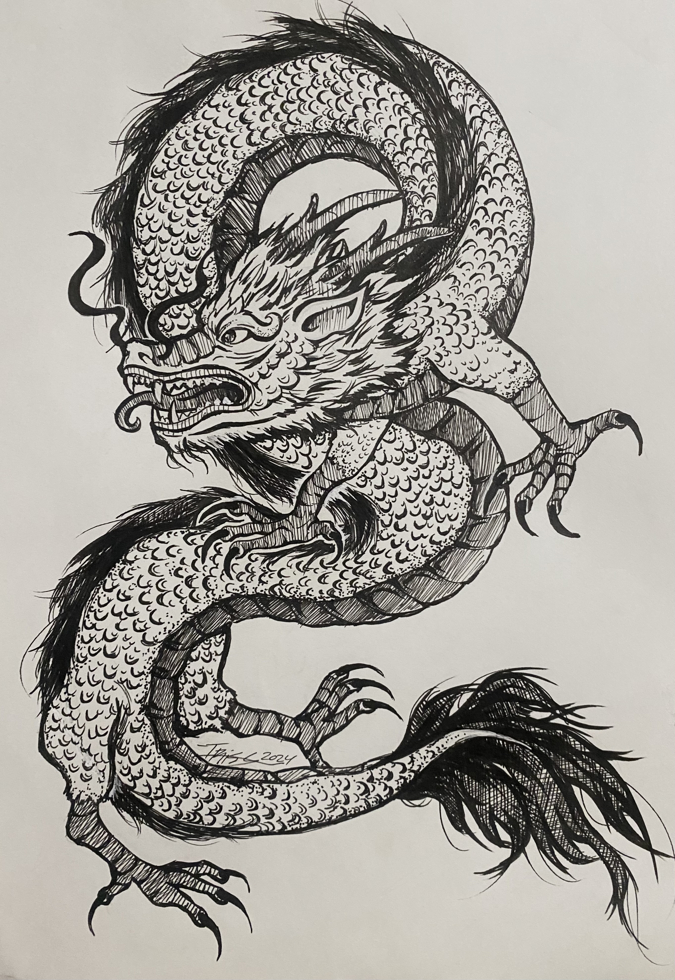 Traditional dragon